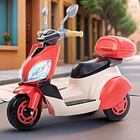 BIKE MB133 BASIC CREAM/RED